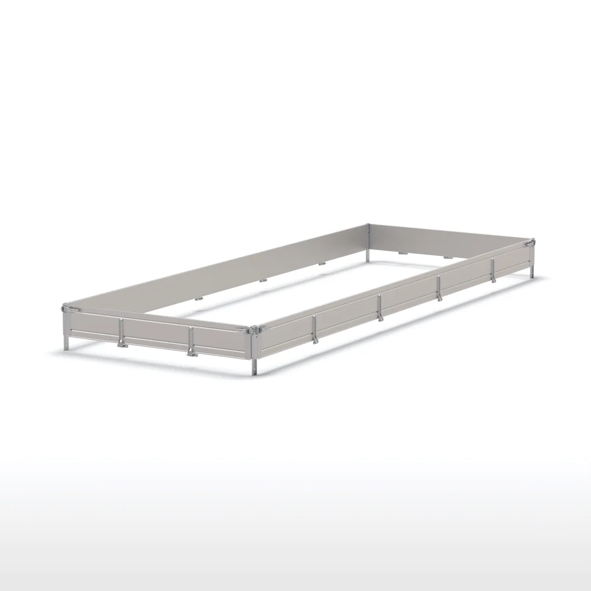 Obloane din aluminiu 6021/600 H300 UNIVERSAL, set față, spate, stânga, dreapta — fotografia 1