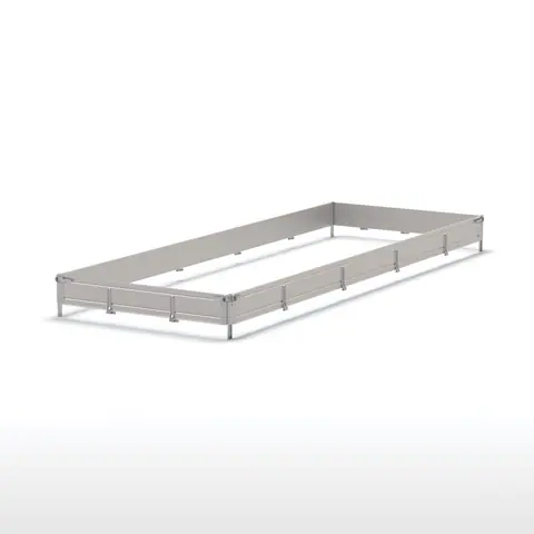 Obloane din aluminiu 6021/600 H300 UNIVERSAL, set față, spate, stânga, dreapta